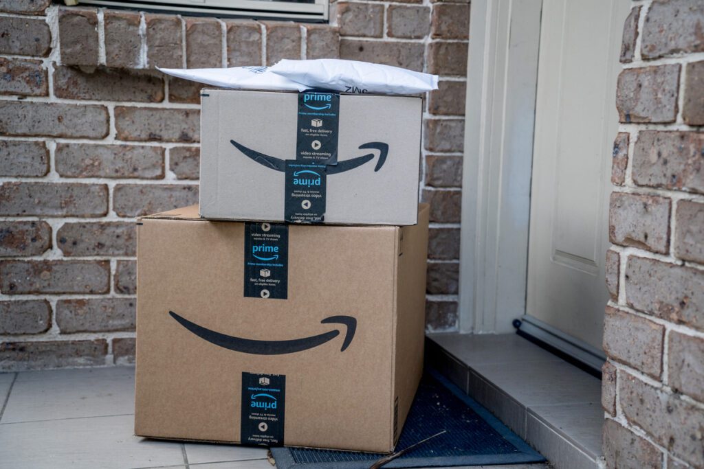 eCommerce deliveries by Amazon Prime