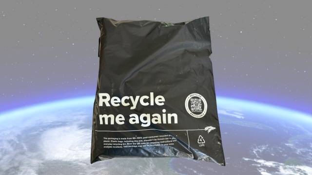 Sustainable packaging poly with recycled content