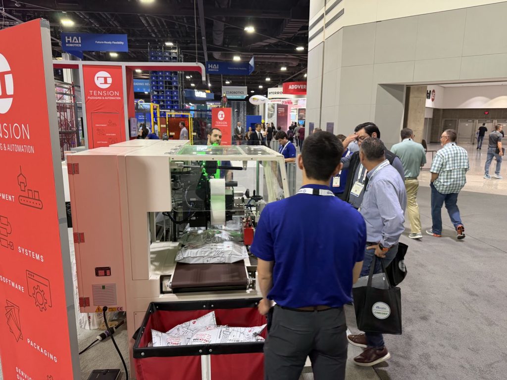 MODEX 2026 fitPACK500 machine at packaging and automation tradeshow